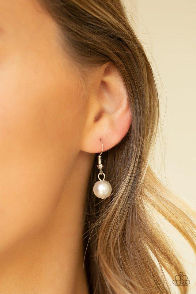 Pearl Prodigy White Paparazzi Necklace