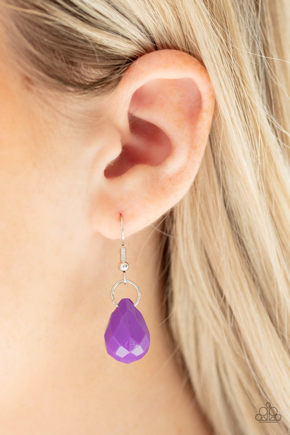 Serenely Scattered - Purple Paparazzi Necklace