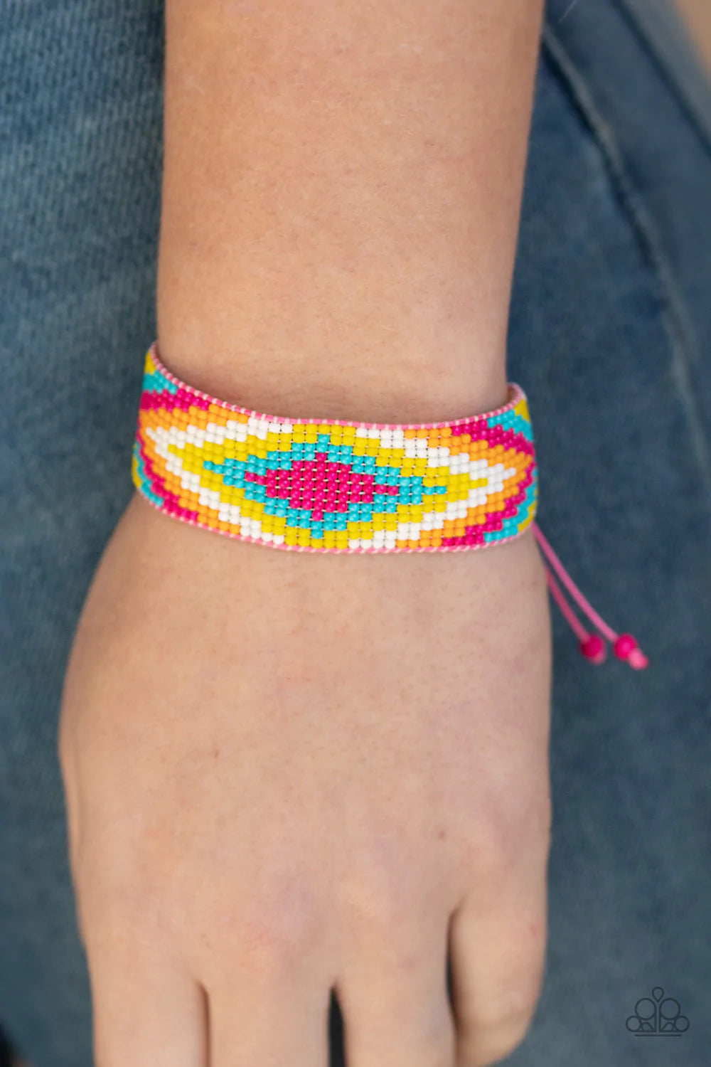 Beautifully Badlands Pink Paparazzi Bracelet