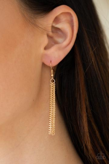 The Pack Leader Gold Paparazzi Necklace