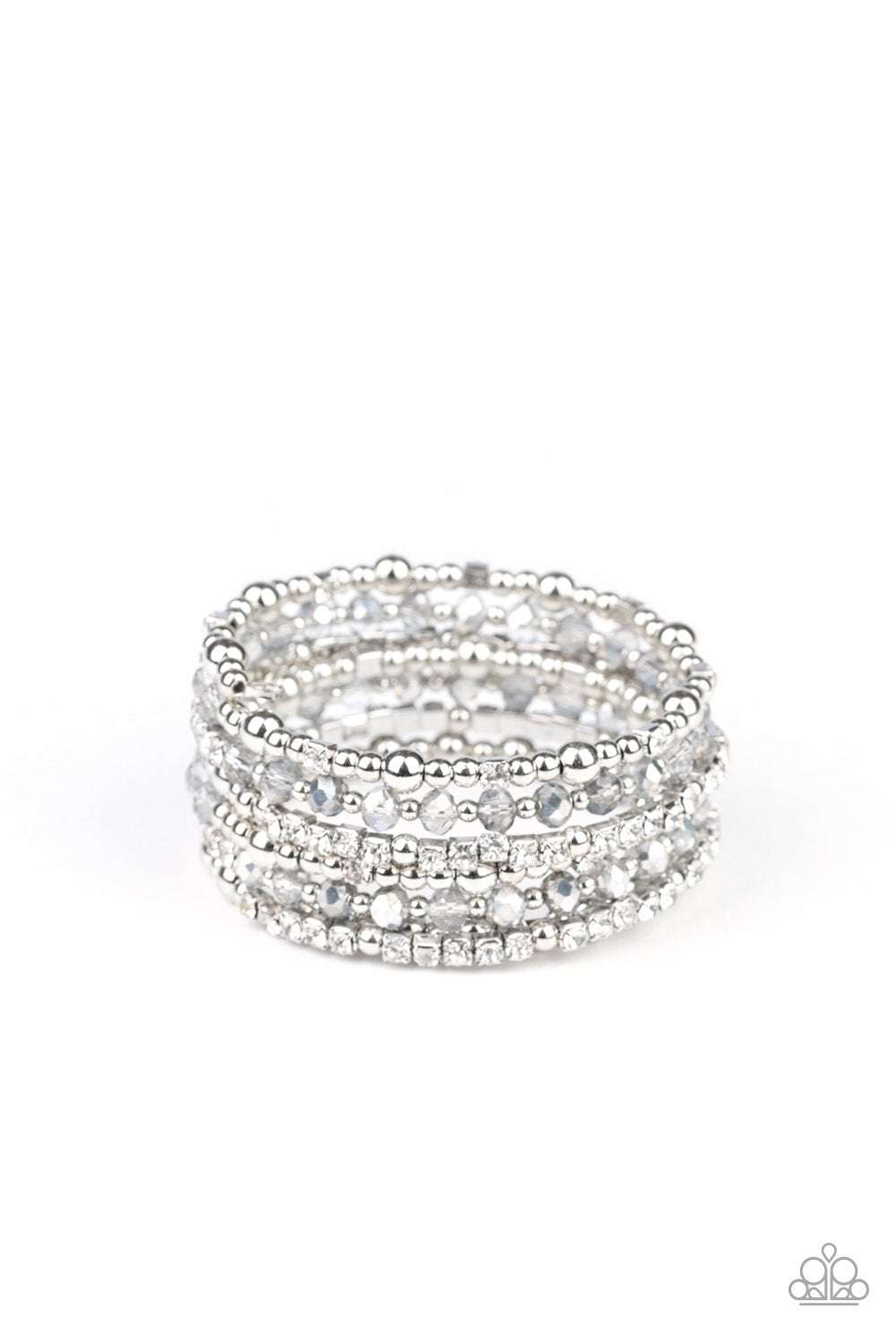 ICE Knowing You Silver Paparazzi Bracelet