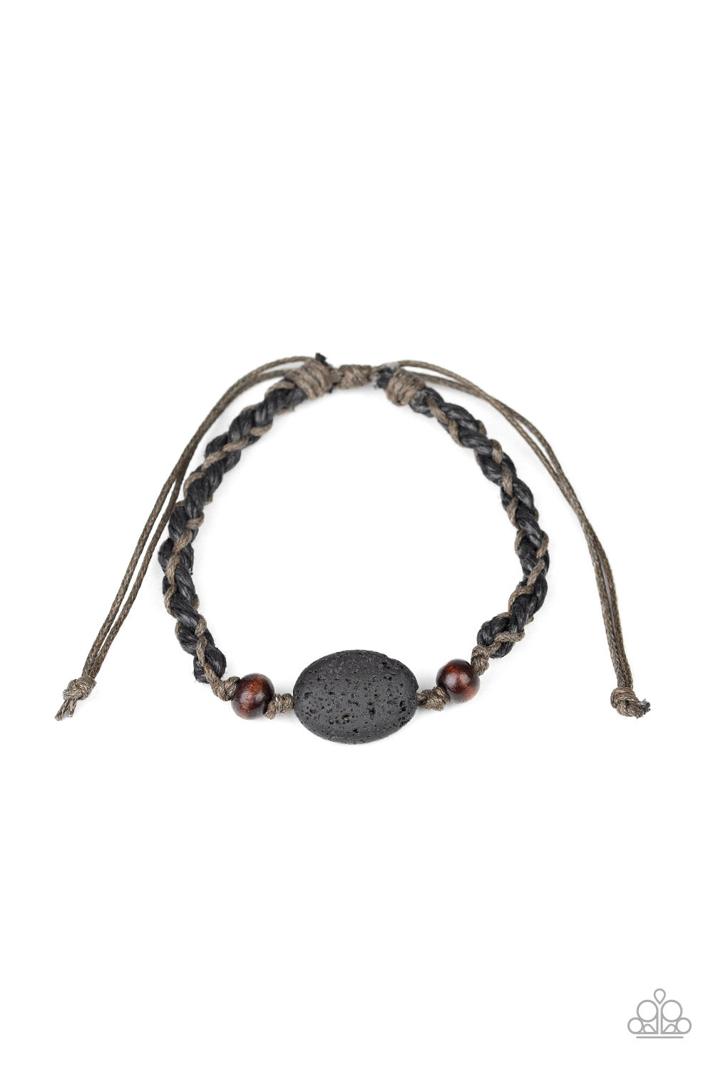 On The Home Front - Black Paparazzi Bracelet