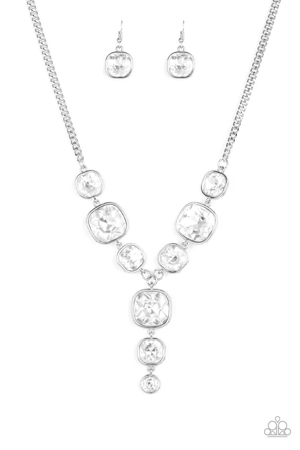 Legendary Luster - White Paparazzi Necklace