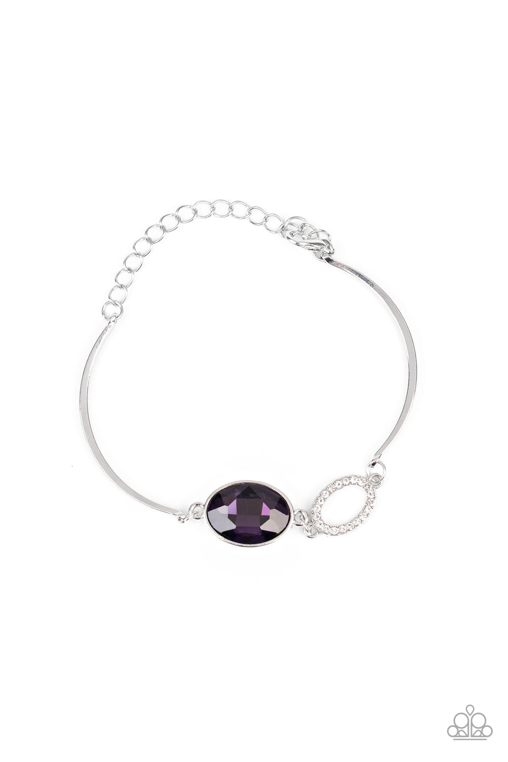 Glamorous Glow - Purple Paparazzi Bracelet
