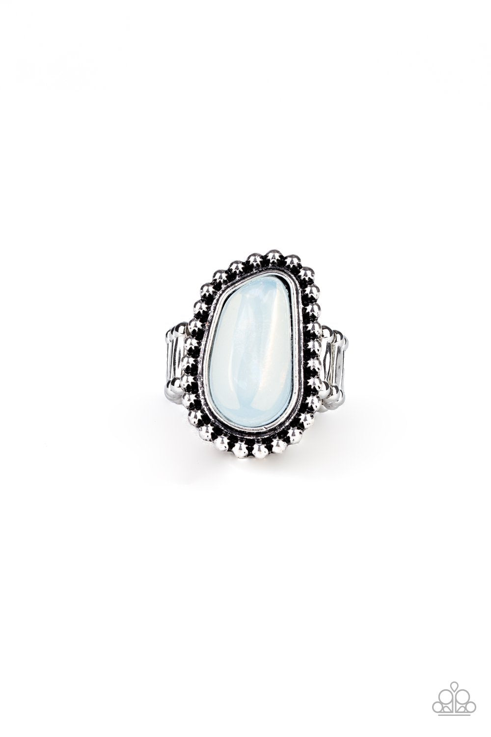 For ETHEREAL! White Paparazzi Ring