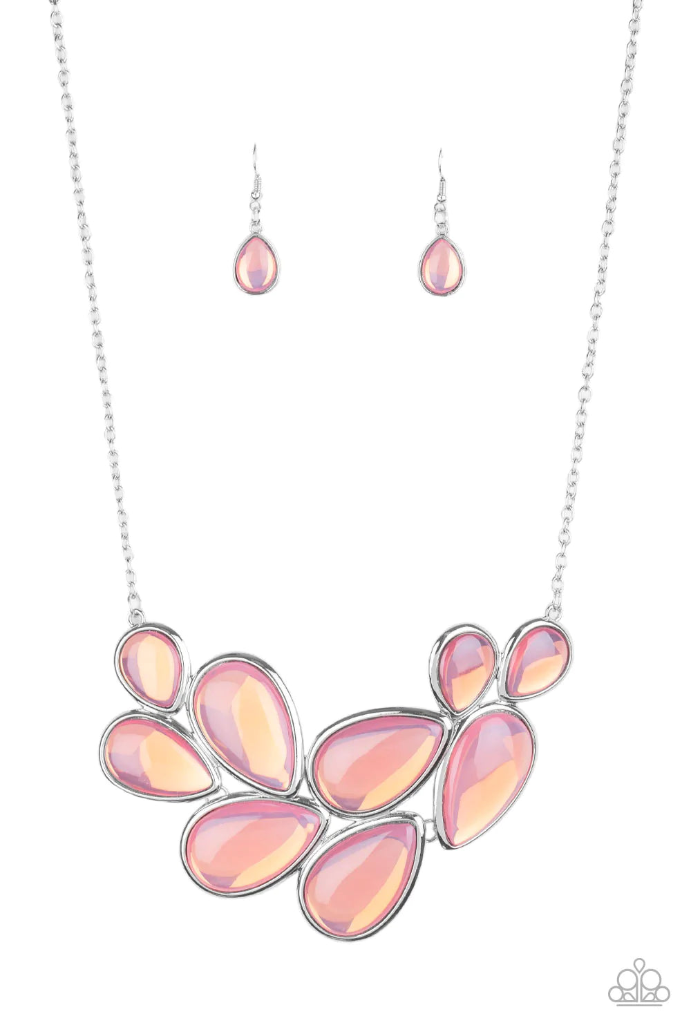 Iridescently Irresistible - Pink Paparazzi Necklace