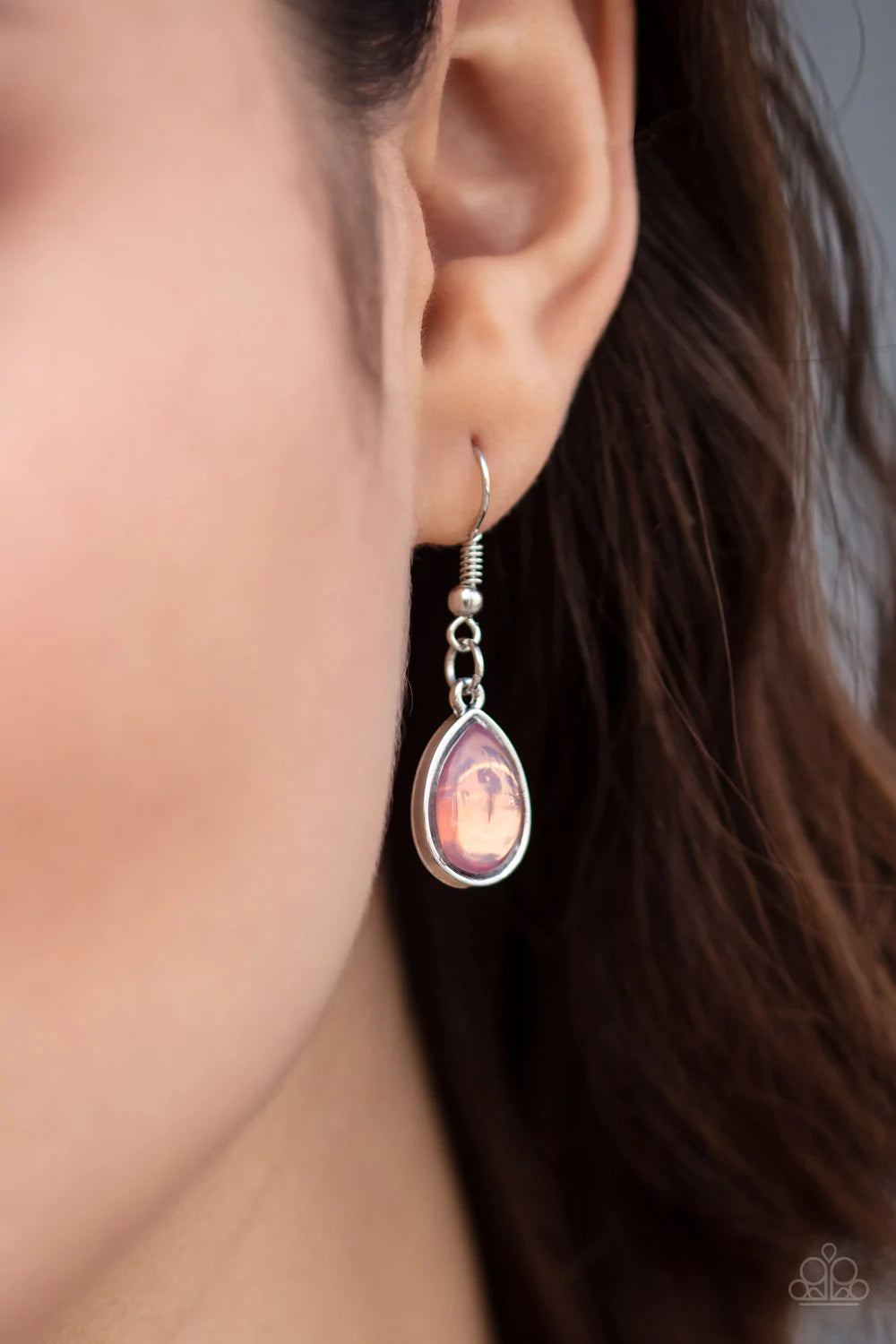 Iridescently Irresistible - Pink Paparazzi Necklace