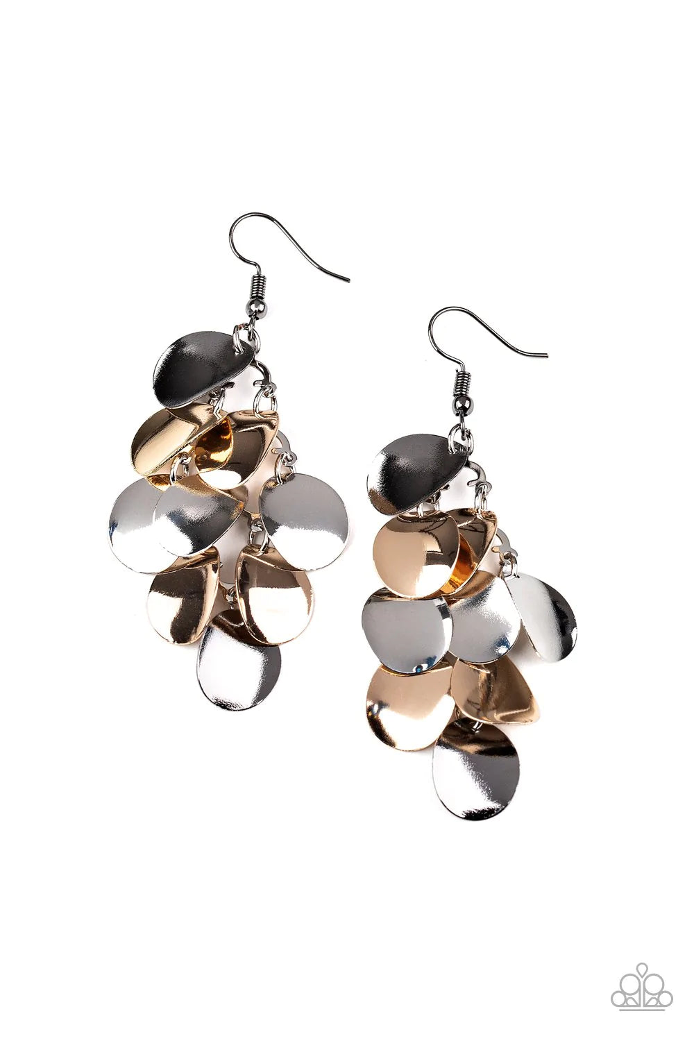 Resplendent Reflection Multi Paparazzi Earrings