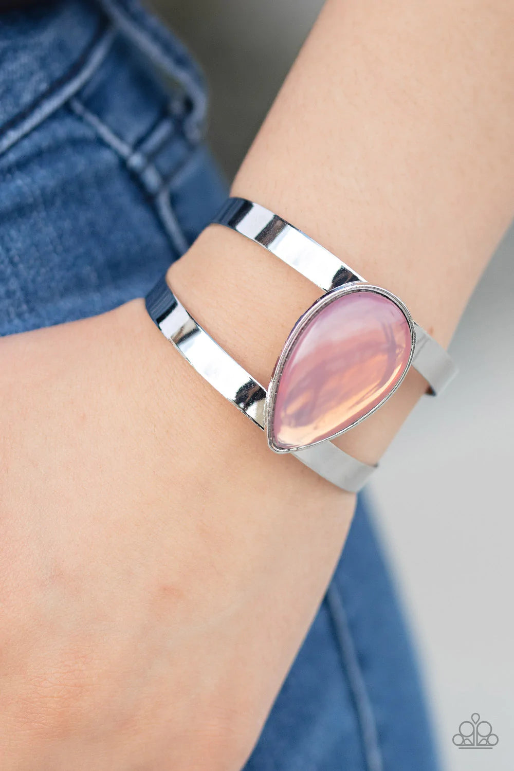 Optimal Opalescence - Pink Paparazzi Bracelet