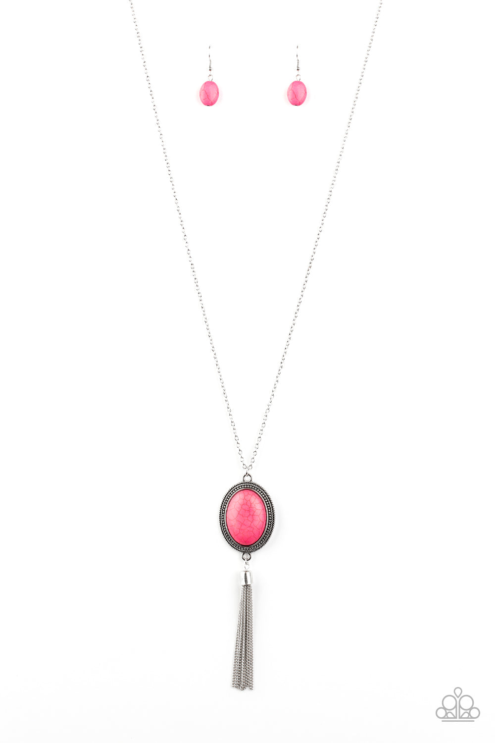 Nomadic Dramatics - Pink Paparazzi Necklace