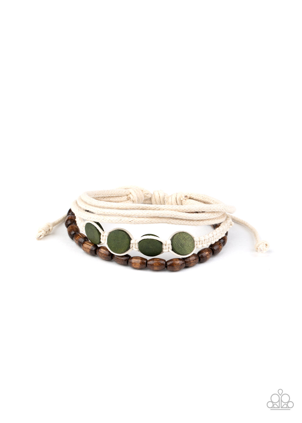 Dream Beach House - Green Paparazzi Bracelet