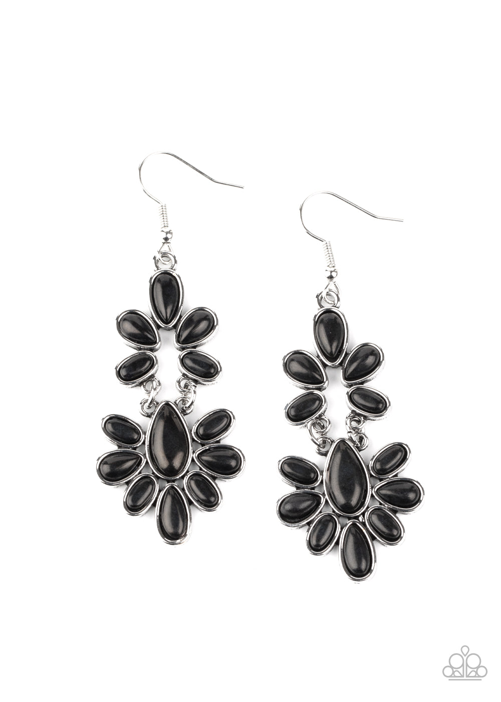 Cactus Cruise - Black Paparazzi Earrings