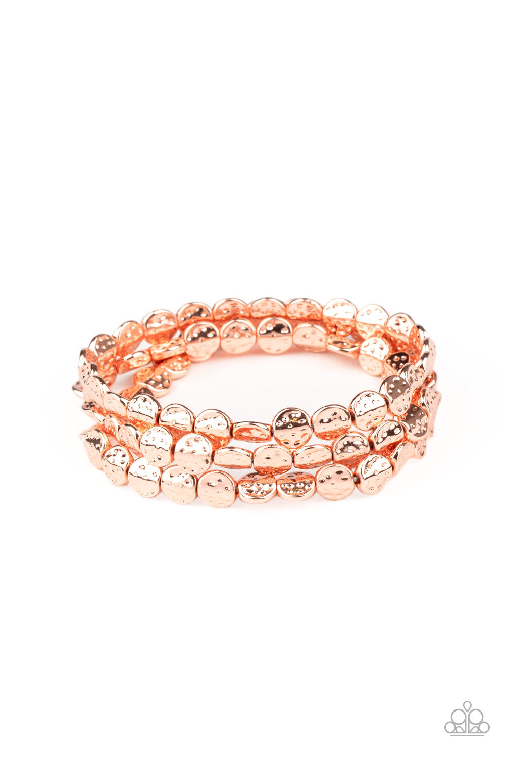 Hammered Heirloom - Copper Paparazzi Bracelet