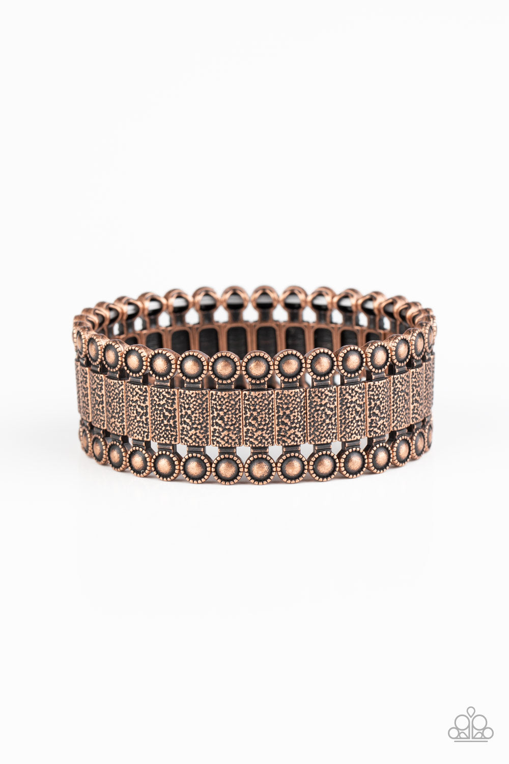 Rustic Rhythm - Copper Paparazzi Bracelet