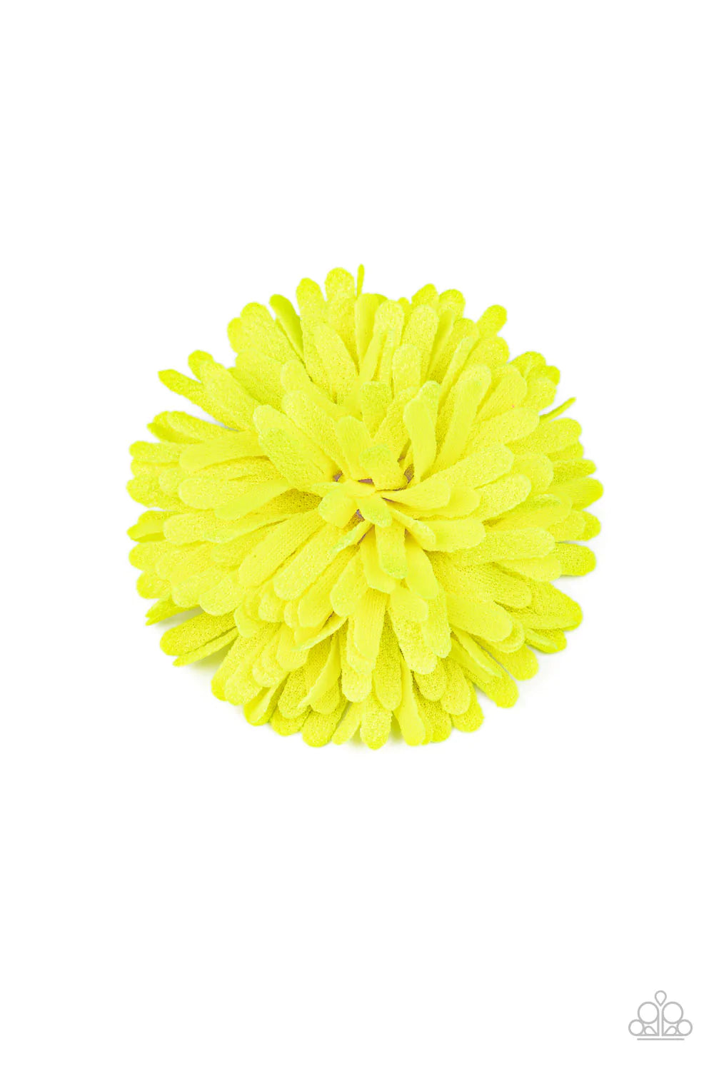 Neon Garden Yellow Paparazzi Hair Bow