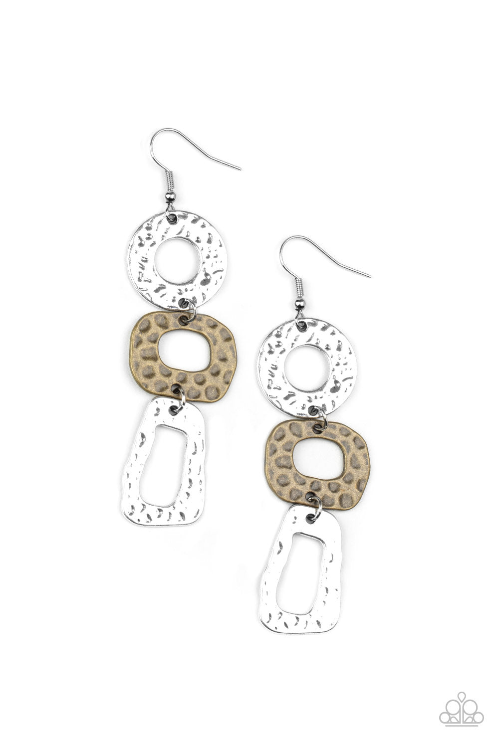 Prehistoric Prowl - Multi Paparazzi Earrings