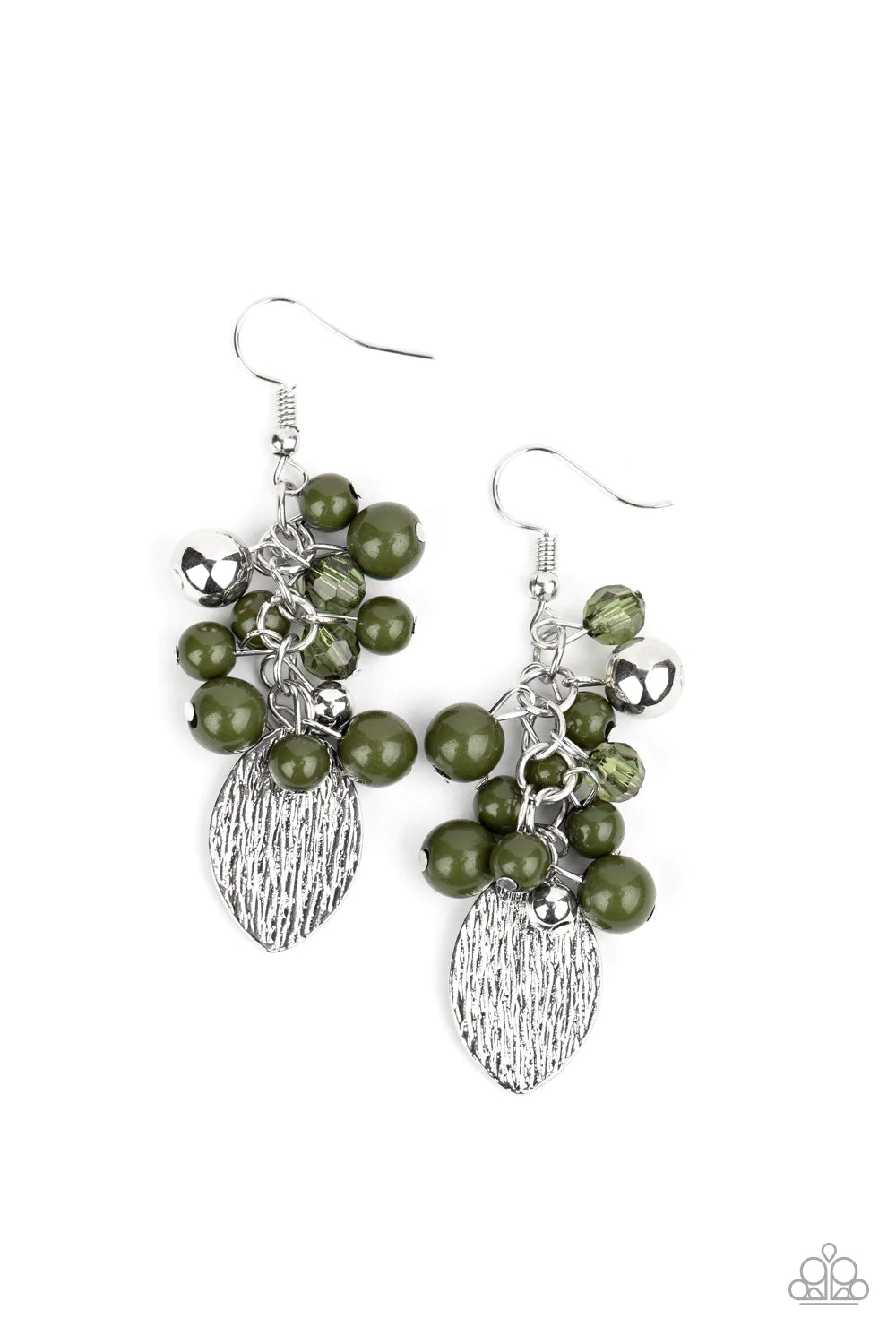 Fruity Finesse Green Paparazzi Earrings