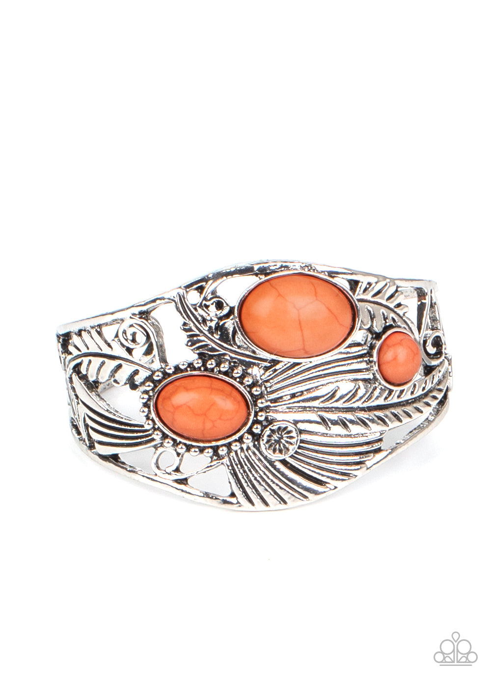Mojave Moods - Orange Paparazzi Cuff Bracelet