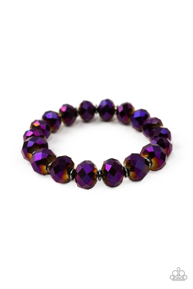 Beautifully Bewitching Purple Paparazzi Bracelet