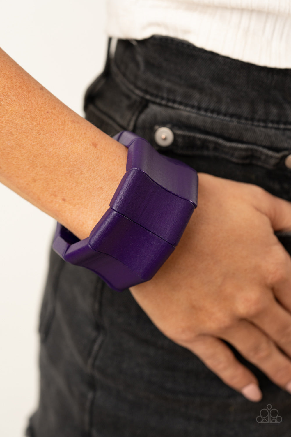Caribbean Couture - Purple Paparazzi Bracelet