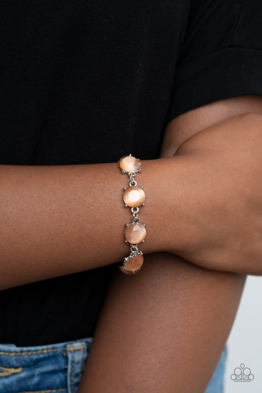 Ms. GLOW-It-All - Orange Paparazzi Bracelet