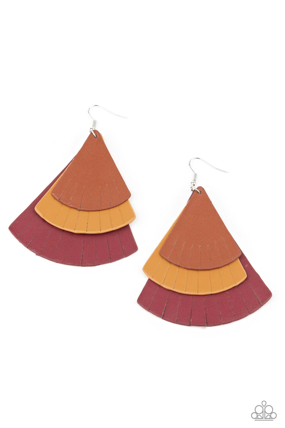 Huge Fanatic Multi Paparazzi Earrings