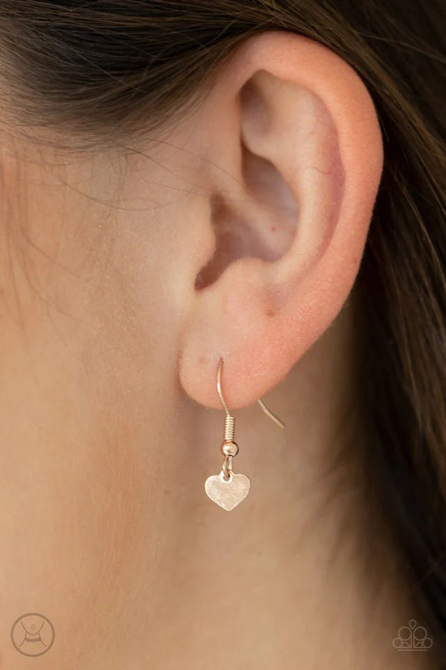 Humble Heart Rose Gold Paparazzi Necklace