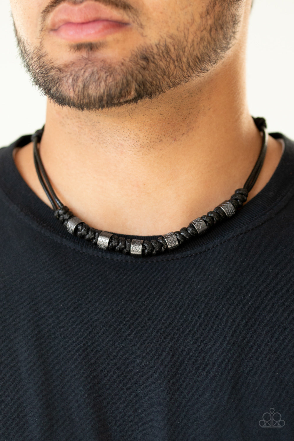 Rural Rumble - Black Paparazzi Urban Necklace