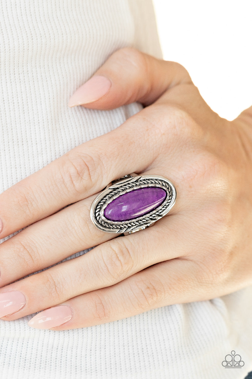 Primal Instincts - Purple Paparazzi Ring