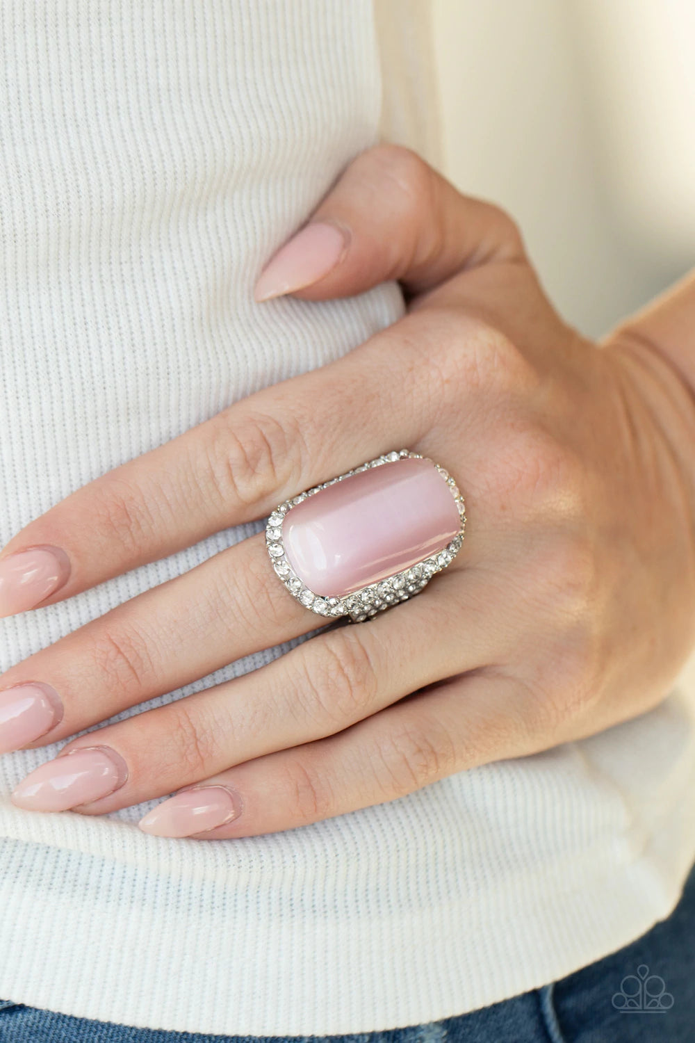 Thank Your LUXE-y Stars - Pink Paparazzi Ring