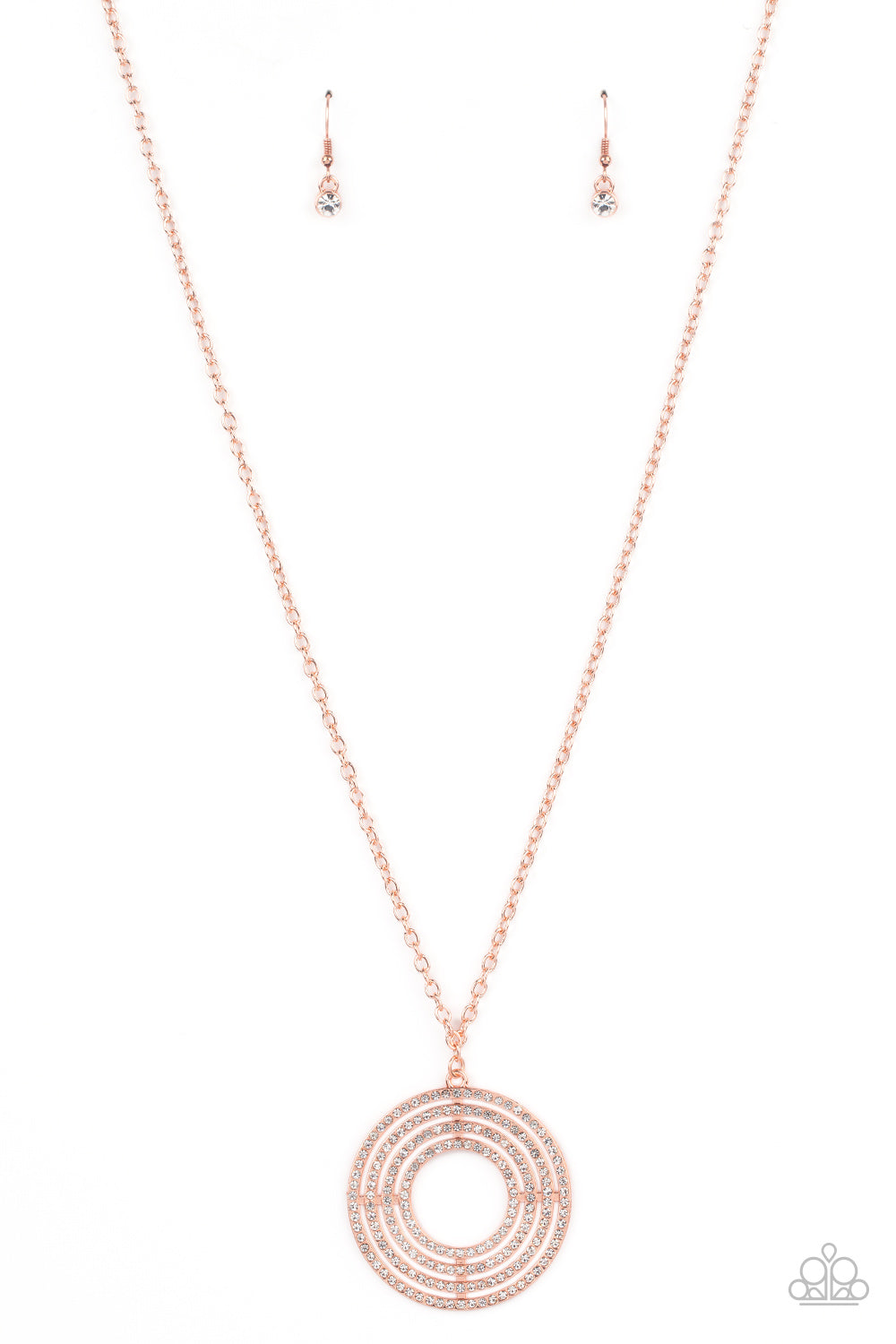 High-Value Target - Copper Paparazzi Necklace