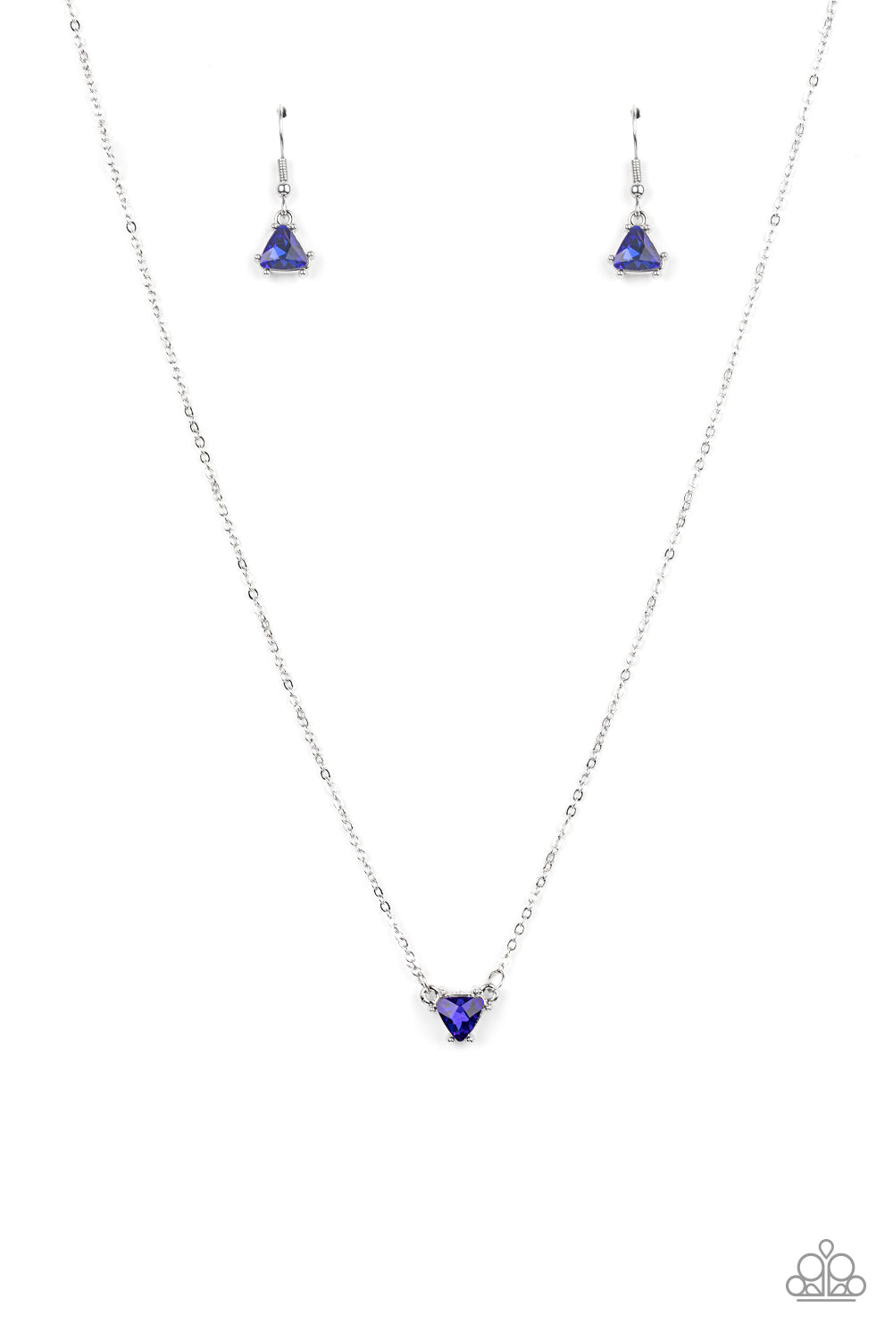 Downright Dainty - Blue Paparazzi Necklace