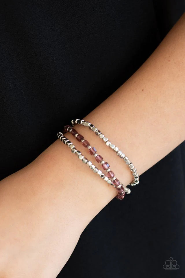Mix and Mash Purple Paparazzi Bracelet