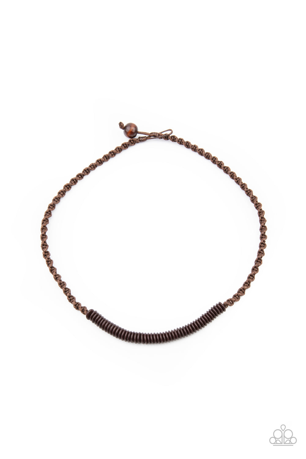 Plainly Primal - Brown Paparazzi Urban Necklace