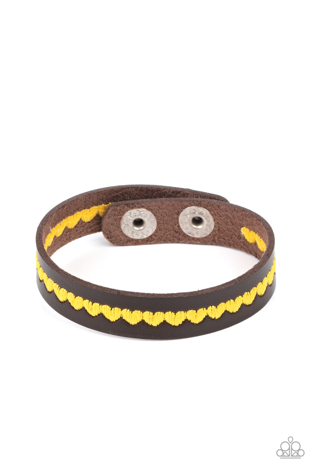 Made With Love - Yellow Paparazzi Bracelet