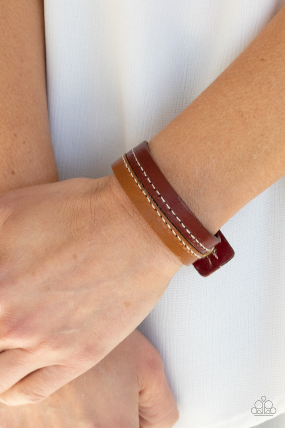 Simply Safari - Brown Paparazzi Bracelet