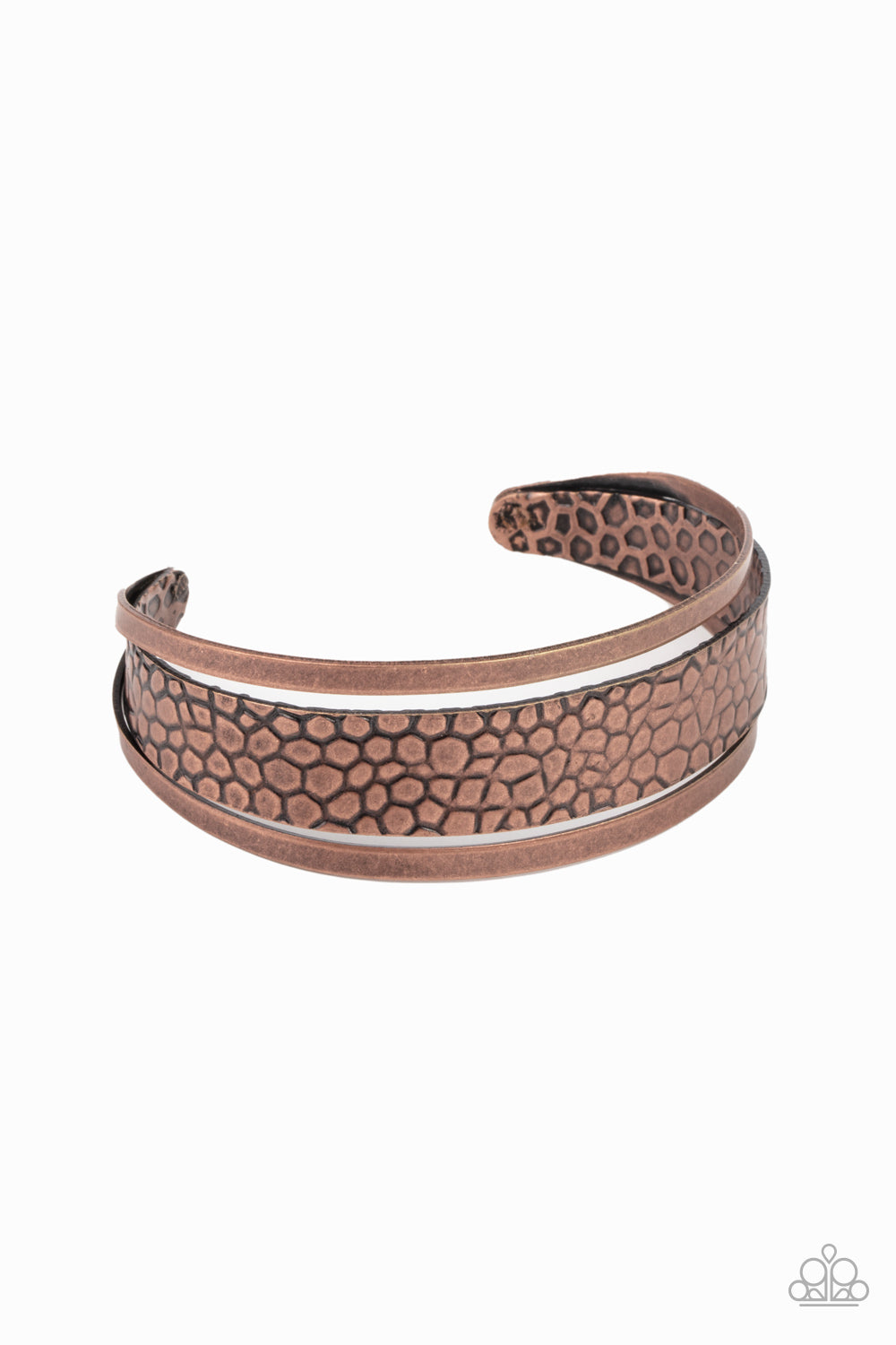 Jungle Jingle - Copper Paparazzi Cuff Bracelet