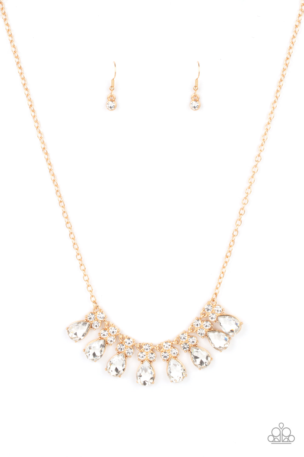 Sparkly Ever After - Gold Paparazzi Necklace