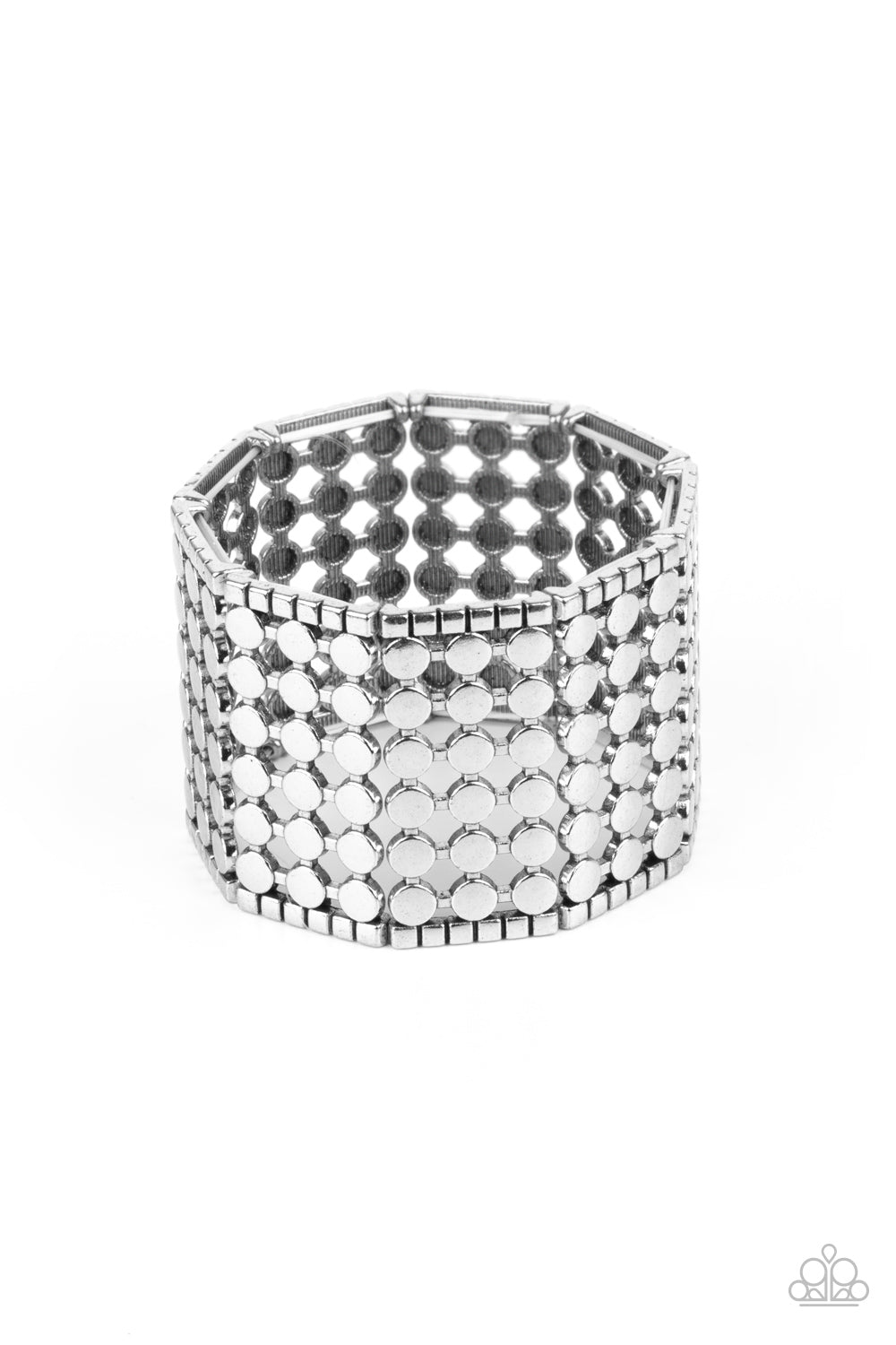 Cool and CONNECTED - Silver Paparazzi Bracelet