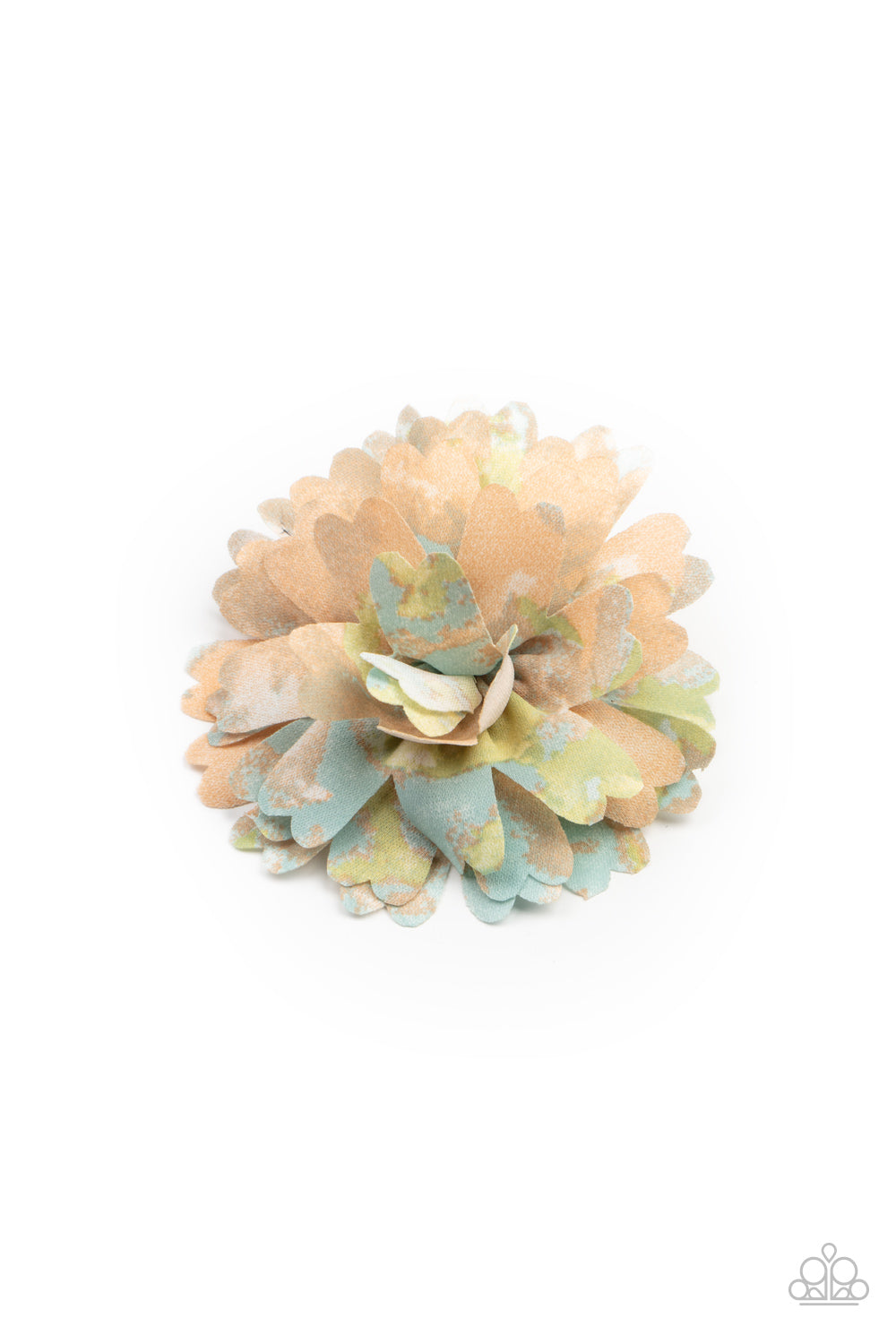 Tie Dyed Eden - Orange Paparazzi Hair Bow