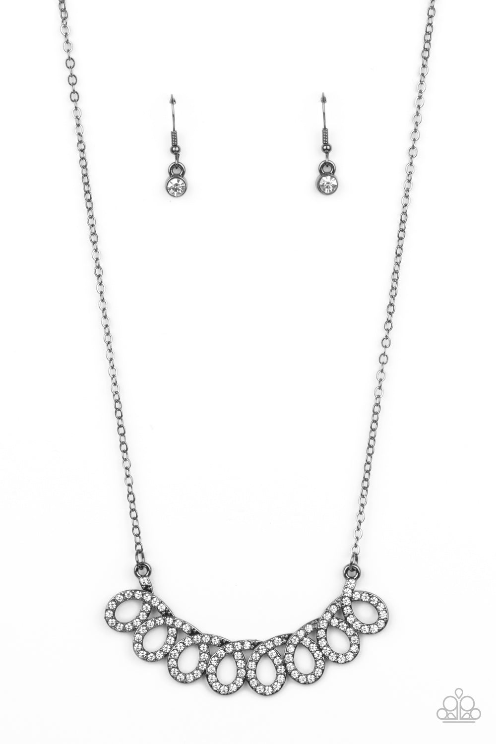 Timeless Trimmings - Black Paparazzi Necklace
