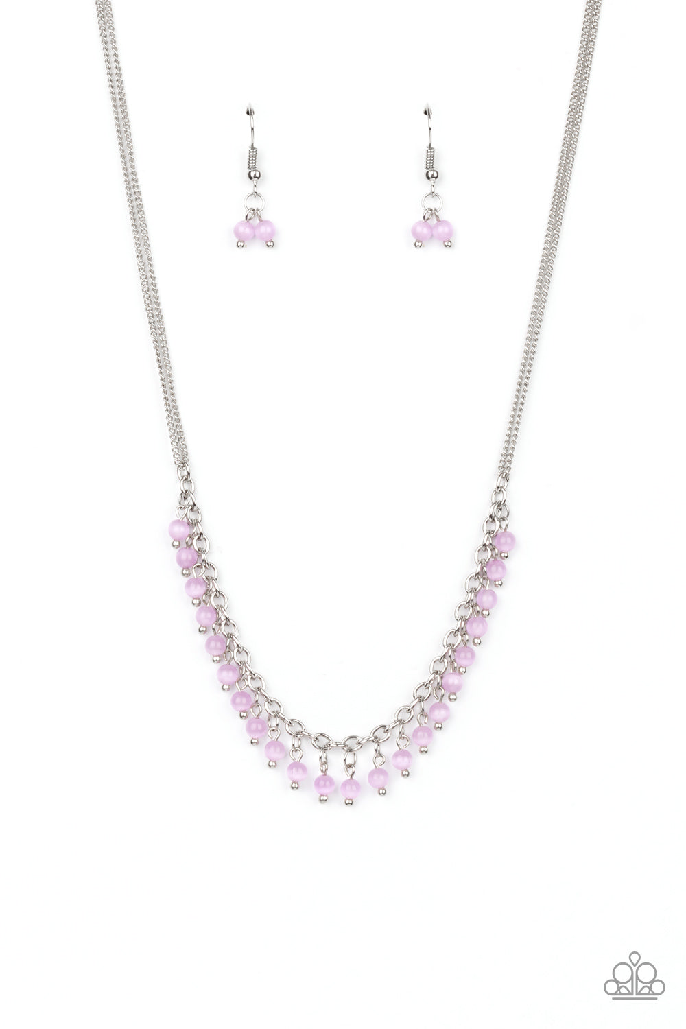 DEW a Double Take - Purple Paparazzi Necklace