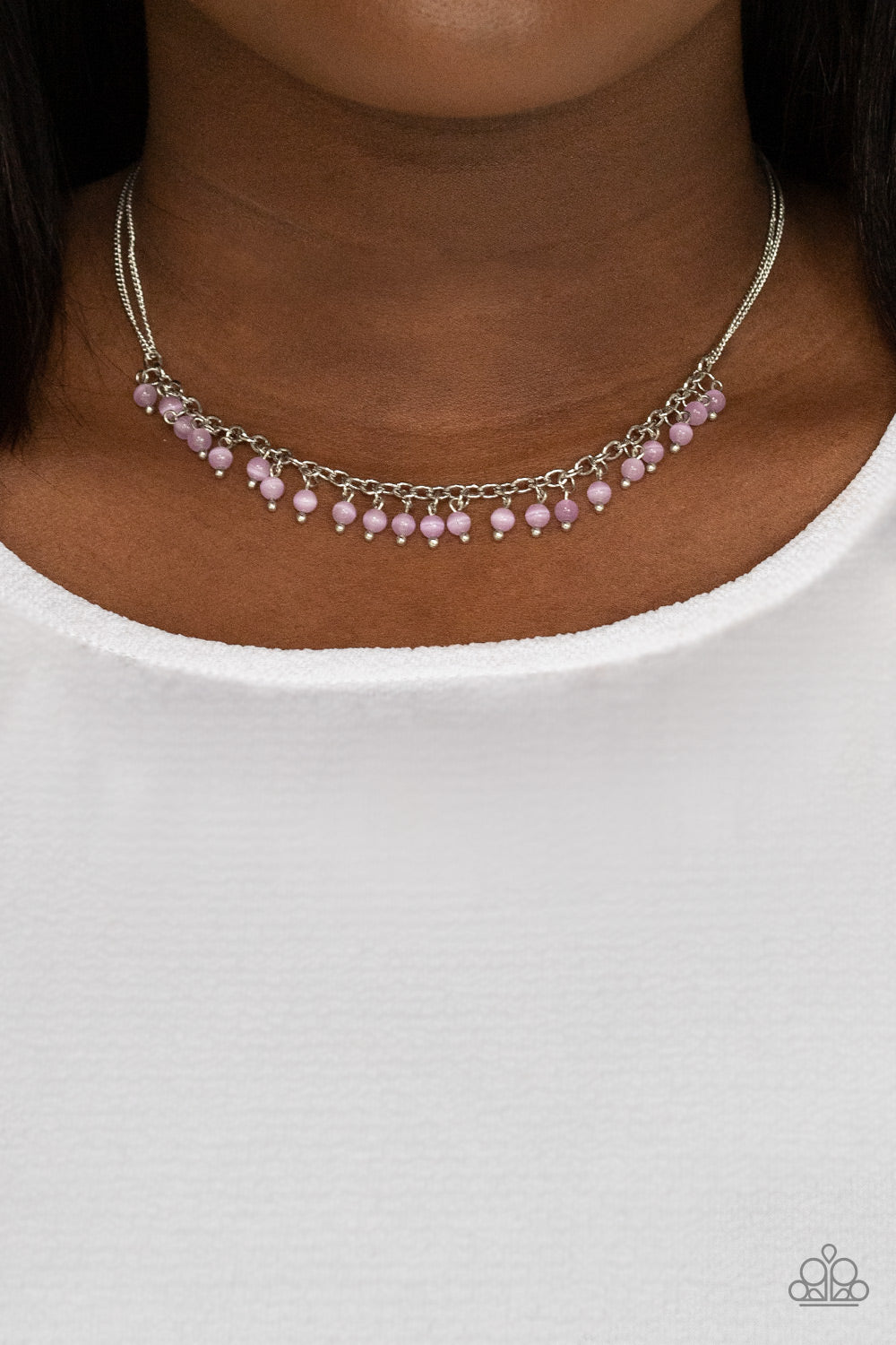 DEW a Double Take - Purple Paparazzi Necklace