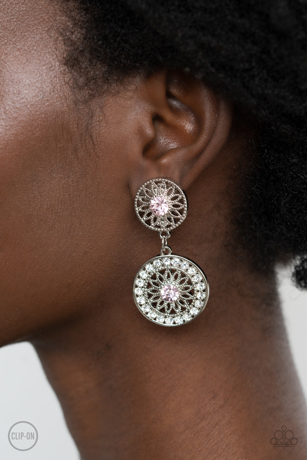 Life of The Garden Party - Pink Paparazzi Earrings