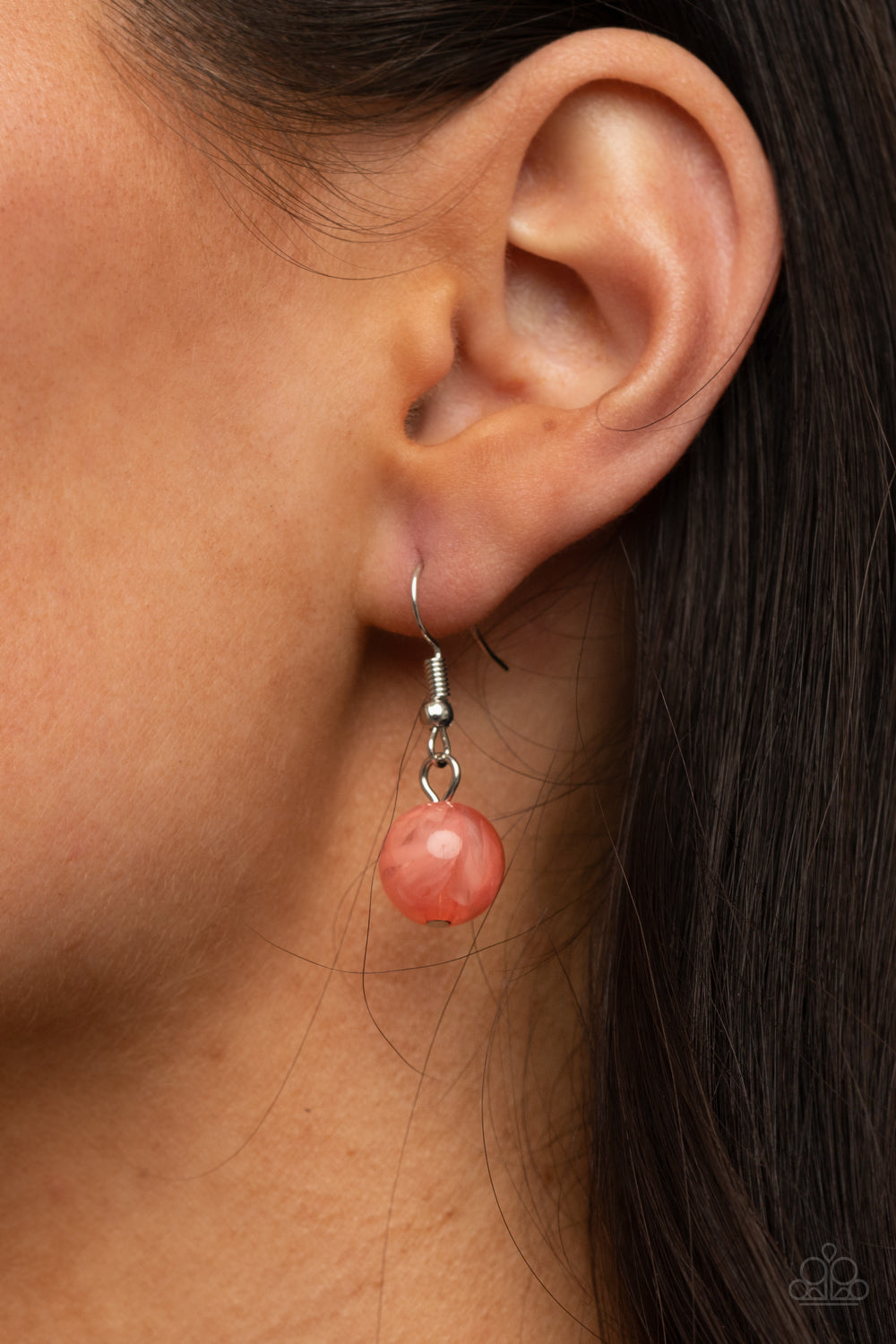 Staycation Stunner - Orange Paparazzi Necklace