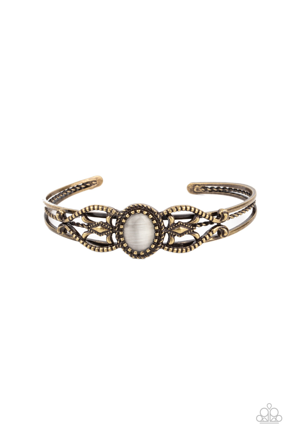Wait and SEER - Brass Paparazzi Cuff Bracelet