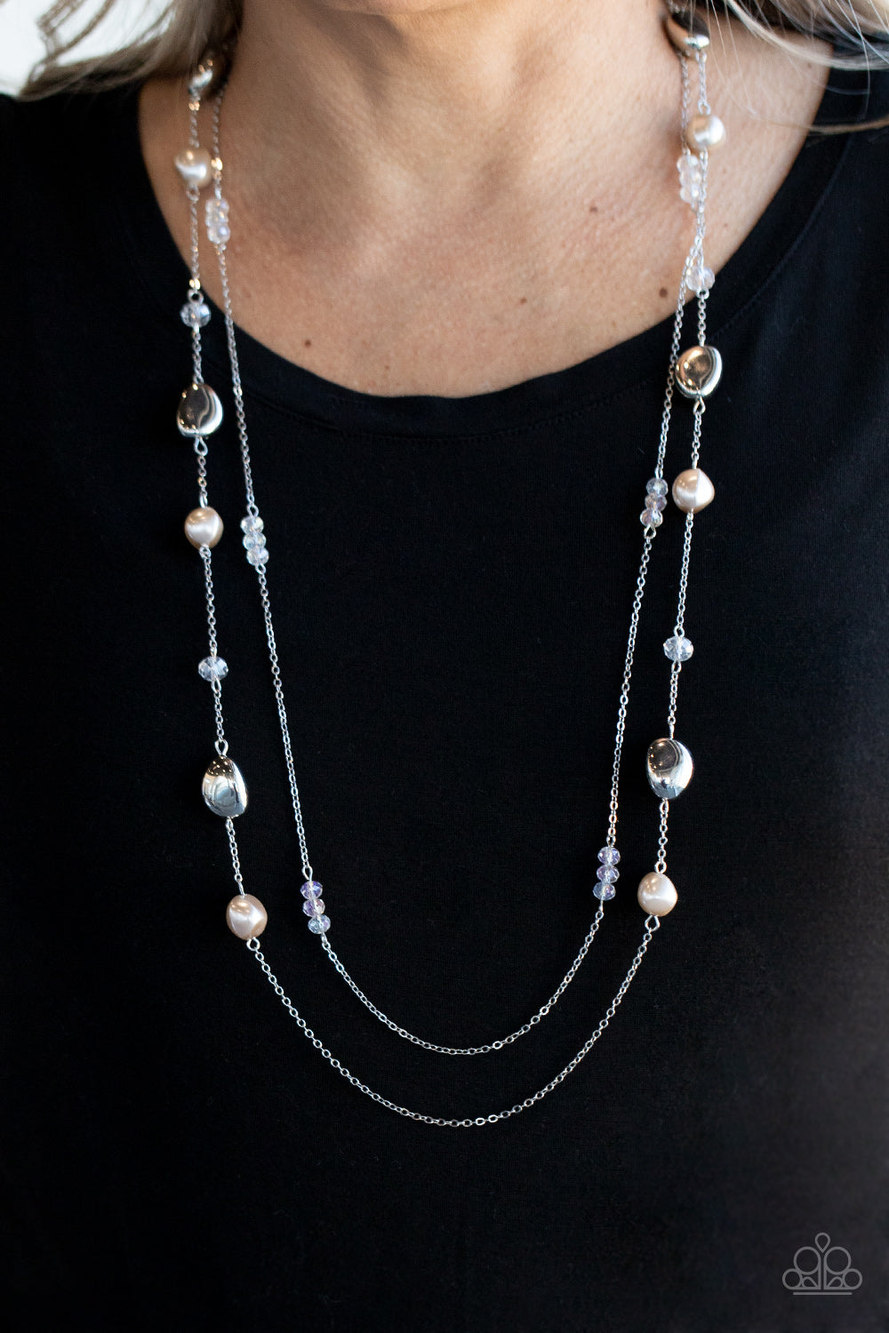 Gala Goals - Brown Paparazzi Necklace
