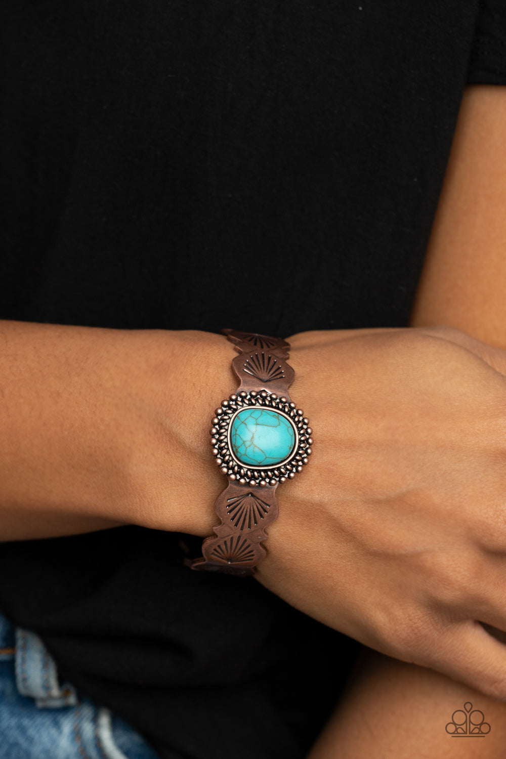 Oceanic Oracle - Copper Paparazzi Bracelet