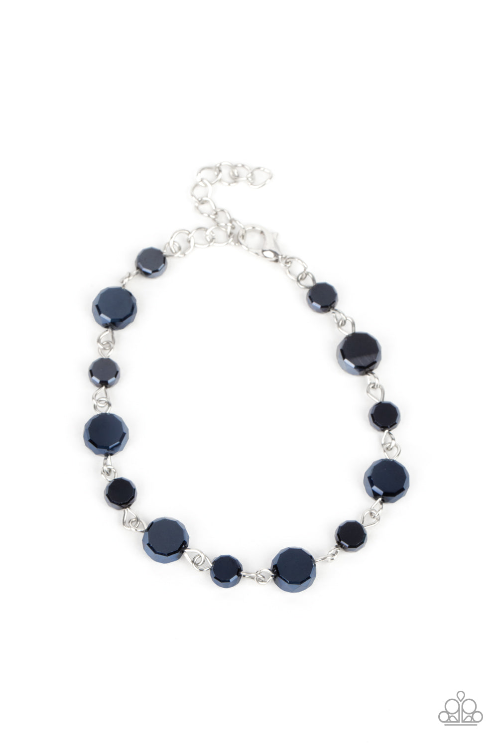 Colorfully Cosmic - Blue Paparazzi Bracelet
