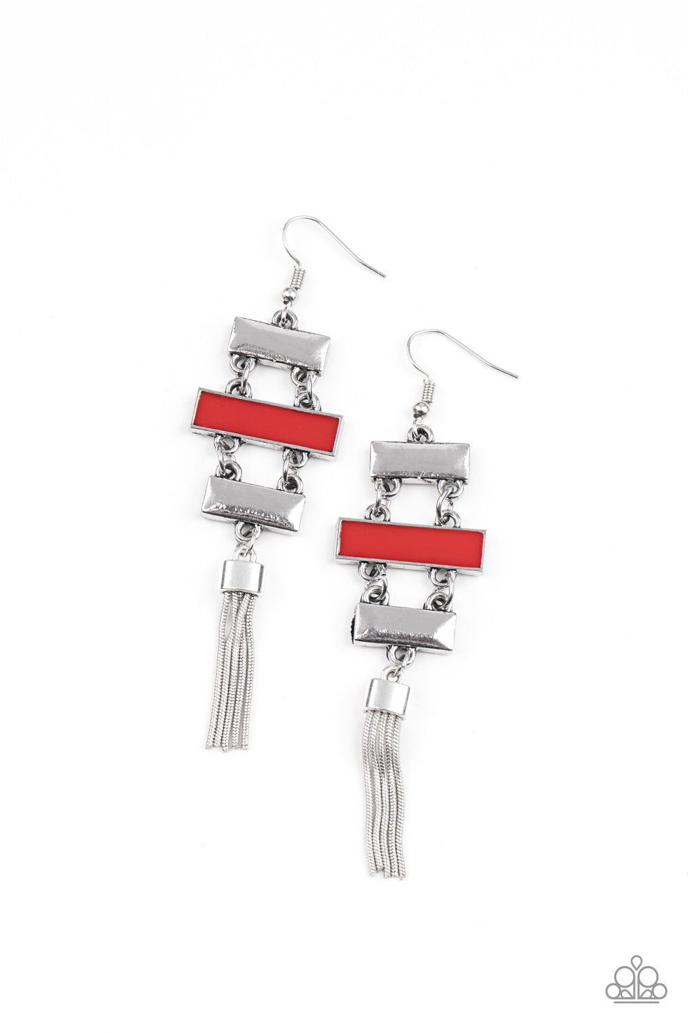 Mind, Body, and SEOUL - Red Paparazzi Earrings